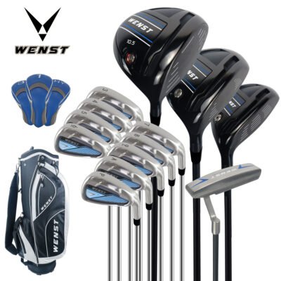 1 Wholesale Custom Anti-Glare Black Forged Golf Club Full Set