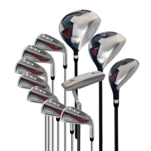 Men Custom Forged Complete Golf Set Bag Headcover