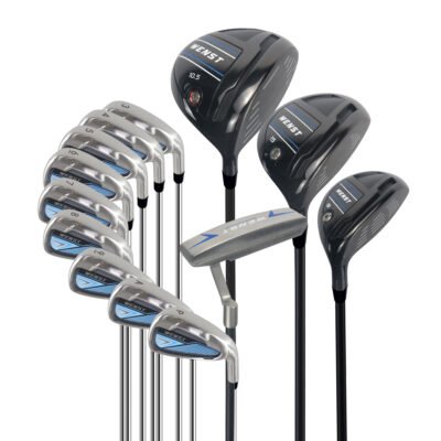 4 Wholesale Custom Anti-Glare Black Forged Golf Club Full Set