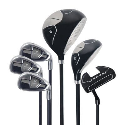 5 OEM Junior Right Hand Golf Club Set Bag Headcover Custom Logo