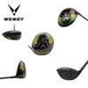 1 Yellowgreen 460CC Titanium 6AL4V Driver Golf Clubs