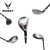 1 Rubber Grip Right Hand Hybrid Iron Golf Club Set