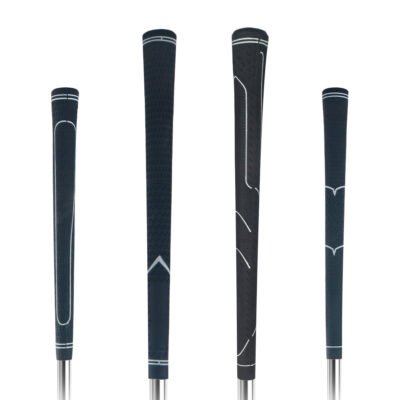 1 Custom Logo Rubber Golf Grips Standard Midsize Jumbo