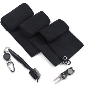 Quick Dry Absorbent Microfiber Golf Cleaning Towel OEM