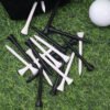 1 Custom Logo Colorful Bamboo Golf Tees 42/54/70/83mm Multi Sizes