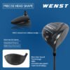 2 High-End Pure Black Golf Driver