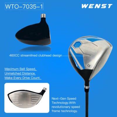 2 Full Blue Custom Golf Driver Set