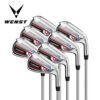 2 Ladies 11PCS Ultra Light Carbon Fiber Golf Set Rubber Grip