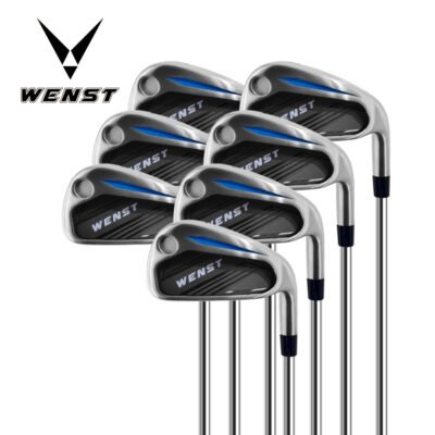 2 CNC Milled Putter RH Professional Black PVD Golf Club Set