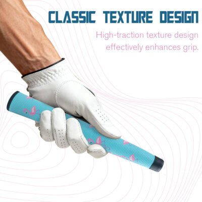 2 Eco Durable Custom Logo PU Golf Club Putter Grips