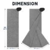 2 Men Women Logo Printed Waffle Pattern Golf Cleaning Towel