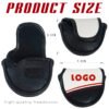 2 Waterproof Hook-and-Loop Golf Club Putter Covers Custom Logo