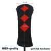 2 Argyle Pattern Custom 3# Fairway Wood Golf Headcover