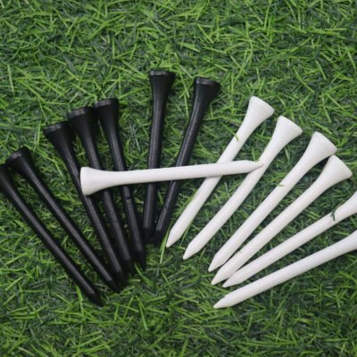 2 Custom Logo Colorful Bamboo Golf Tees 42/54/70/83mm Multi Sizes