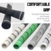 3 Classic Midsize Cotton Rubber Golf Grips Custom Logo