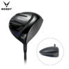 3 Matte Black Customizable 460CC Titanium Driver Golf Clubs