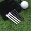 3 Custom Logo Colorful Bamboo Golf Tees 42/54/70/83mm Multi Sizes