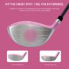 4 Portable Right Handed Golf Driver Set