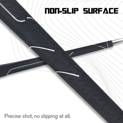 4 Custom Logo Rubber Golf Grips Standard Midsize Jumbo