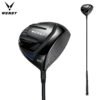 4 Matte Black Customizable 460CC Titanium Driver Golf Clubs