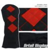 4 Argyle Pattern Custom 3# Fairway Wood Golf Headcover