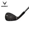 5 Satin Black Forged Steel Golf Wedge Set