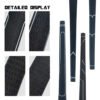 5 Custom Logo Rubber Golf Grips Standard Midsize Jumbo