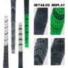 5 Classic Midsize Cotton Rubber Golf Grips Custom Logo