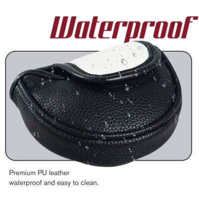 5 Waterproof Hook-and-Loop Golf Club Putter Covers Custom Logo