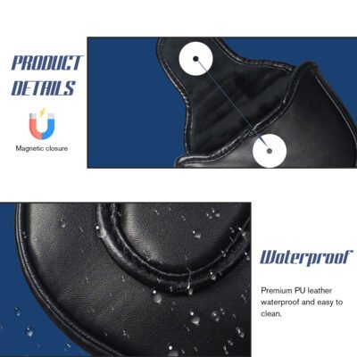 5 High Quality Custom Logo Magnetic Golf Putter Club Headcovers