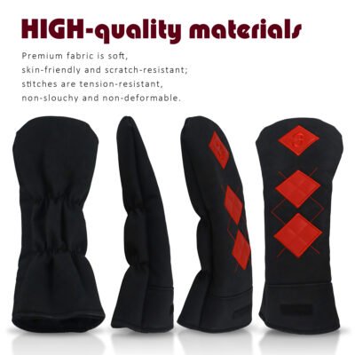 5 Argyle Pattern Custom 3# Fairway Wood Golf Headcover