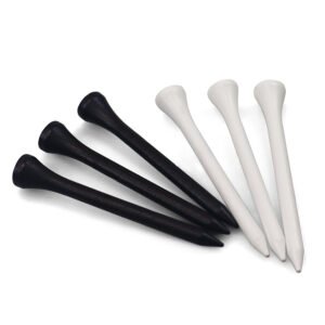 Custom Logo Colorful Bamboo Golf Tees 42/54/70/83mm Multi Sizes