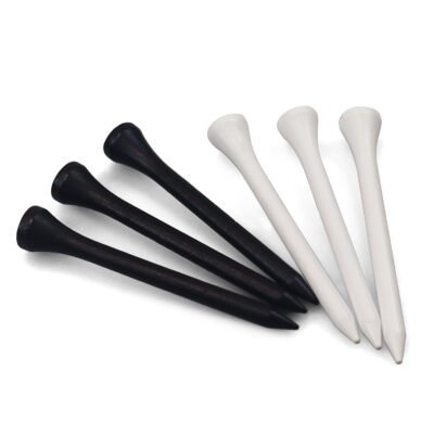 5 Custom Logo Colorful Bamboo Golf Tees 42/54/70/83mm Multi Sizes