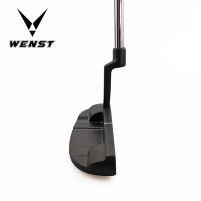 Men Right Hand Unique CNC Milled Plated Steel Putter Head