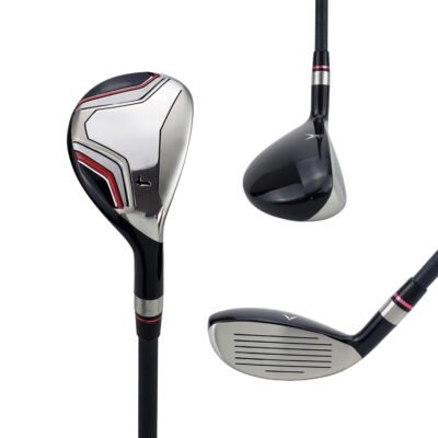 63002-4新主图 Rubber Grip Right Hand Hybrid Iron Golf Club Set