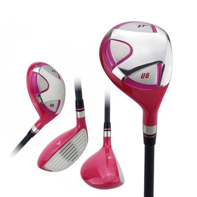 63003-6新主图 Red Stainless Steel Golf Hybrid Set Custom Logo
