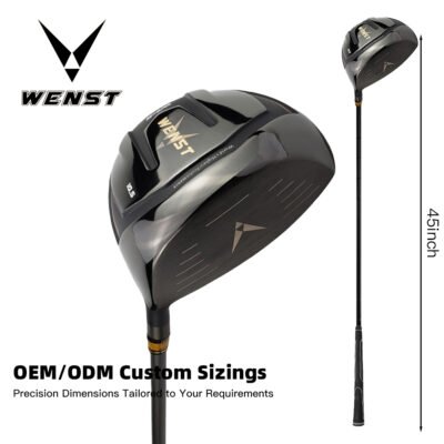 7 Black Plating 460CC Titanium 6AL4V Driver Golf Clubs