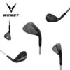 7 Satin Black Forged Steel Golf Wedge Set