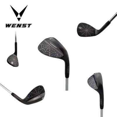7 Satin Black Forged Steel Golf Wedge Set