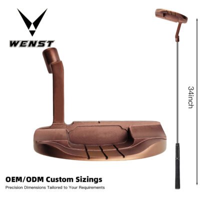 7 CNC Milled Golf Putter 431 Stainless Steel Graphite Shaft