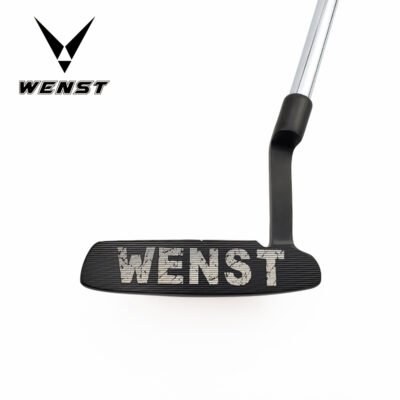 Men Right Hand Unique CNC Milled Plated Steel Putter Head