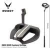 7 Portable Right Hand Cast Steel Golf Putter