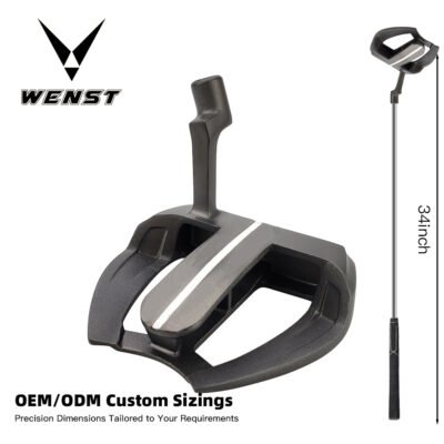 7 Portable Right Hand Cast Steel Golf Putter