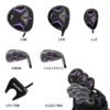 7 Mens RH High MOI Graphite Complete Golf Set Rubber Grip