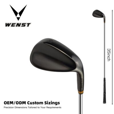 7 Black Forged CNC Face Right Hand Golf Wedge Set