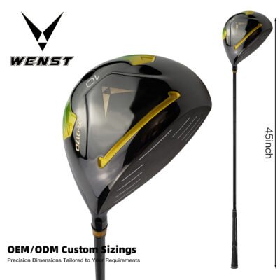 8 Yellowgreen 460CC Titanium 6AL4V Driver Golf Clubs