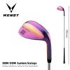 8 Pink PVD Plating 431 Stainless Steel Wedge Heads