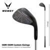 8 Satin Black Forged Steel Golf Wedge Set