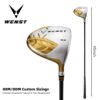 8 OEM Aluminum Right Yellow Golf Driver Head