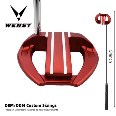 8 OEM Complete Aluminum Right Hand Golf Putter Heads